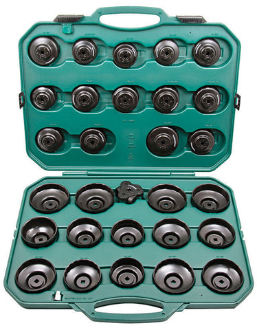 30PCS CUP TYPE OIL FILTER WRENCH KIT