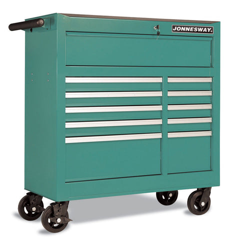 11 DRAWER ROLLER WAGON WITH HANDLE