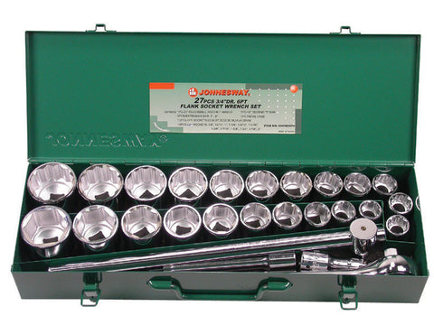 27 PIECE 3/4" DRIVE FLANK SOCKET WRENCH SET