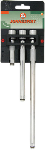 3 PIECE 1/2" DRIVE MAGNETIC EXTENSION BAR